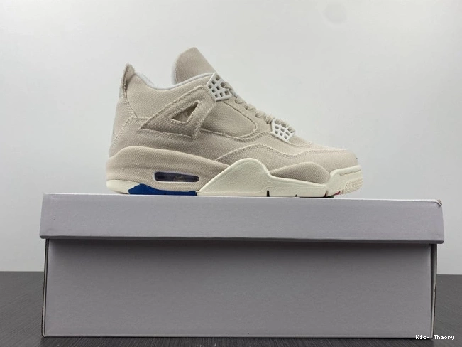 Kicked Out Shoe Store Jordan Blank DQ4909-100 4 (W) Canvas Retro 0712